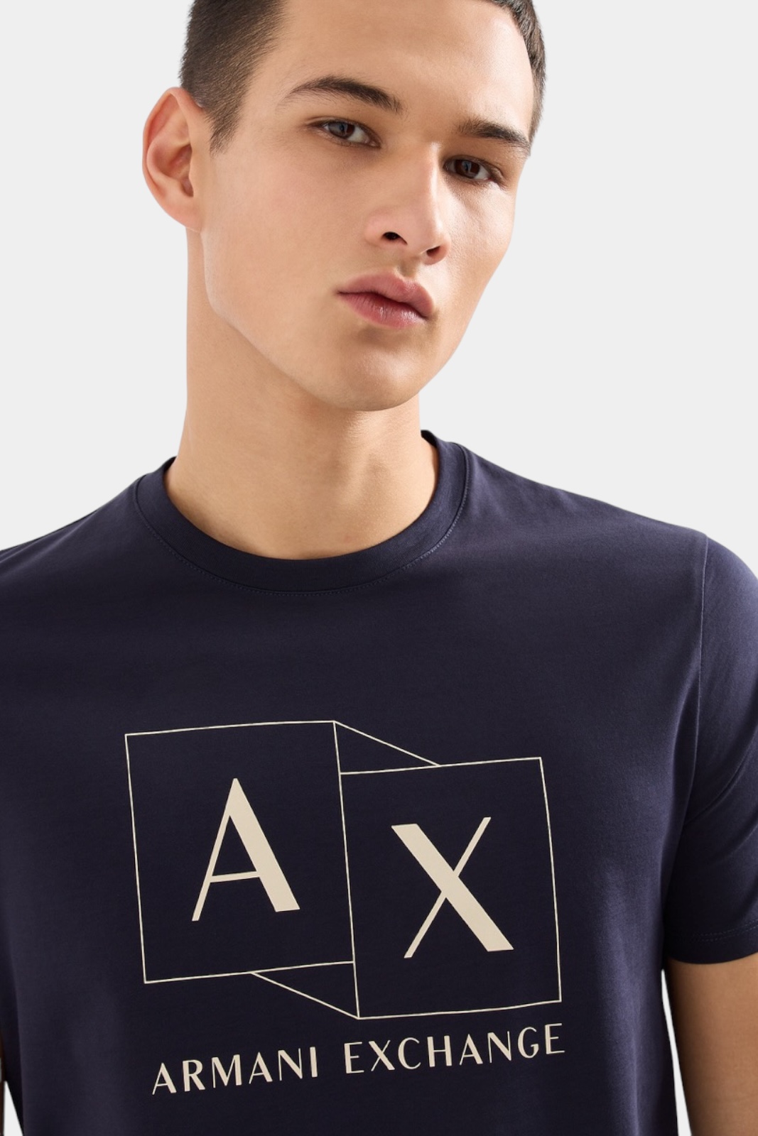 Темно-синя футболка 3DZTAD ZJ9AZ 15CX Armani Exchange